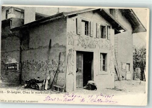 St-Légier-La Chiésaz 1905 Chez le marechal ferrant