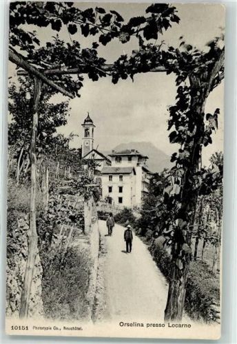 Orselina 1908 Kirche