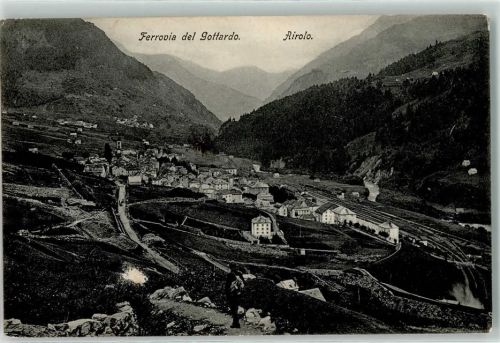 Airolo 1907 Gotthardbahn