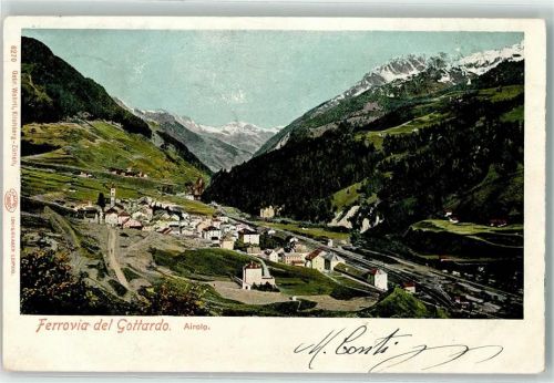 Airolo 1904 Gotthardbahn