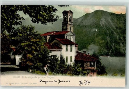 6906 Castagnola-Cassarate 1906 - Kirche