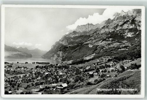 8880 Walenstadt - Fliegeraufnahme