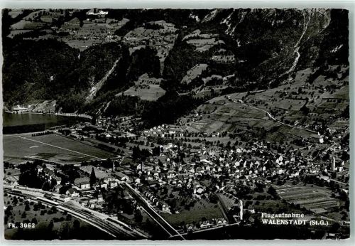 8880 Walenstadt - Fliegeraufnahme