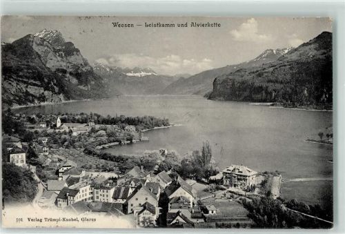 8872 Weesen 1905 - Leistkamm Alvierkette