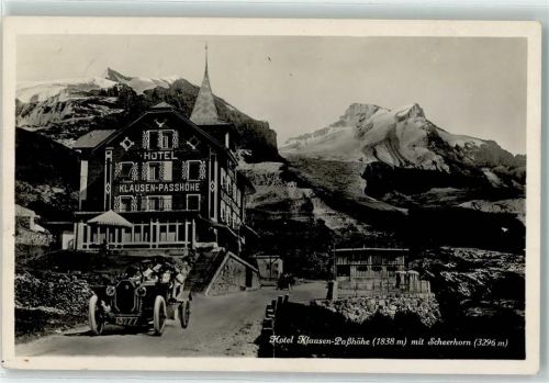 Klausenpasshöhe Hotel Scheerhorn Cabriolet