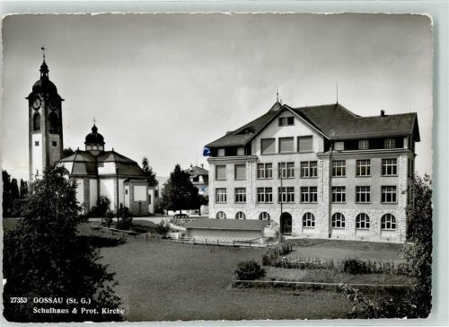 9200 Gossau SG - Schulhaus Ev. Kirche