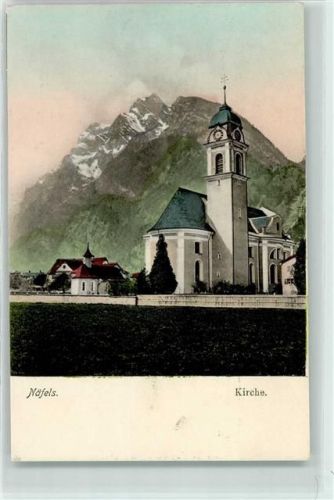 Näfels 1906 Kirche
