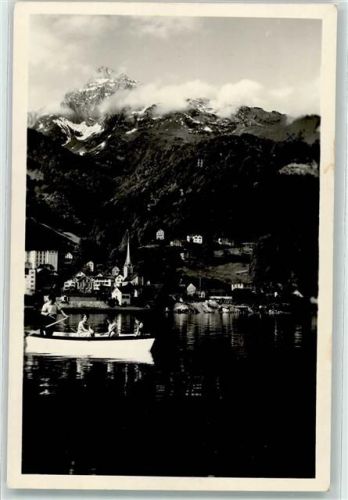 Mühlehorn Mürtschenstock Ruderboot