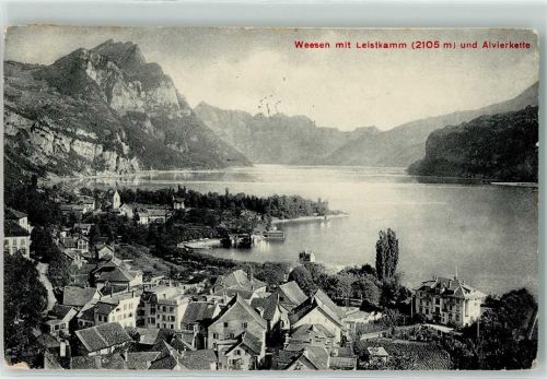 8872 Weesen 1908 - Leistkamm Alvierkette