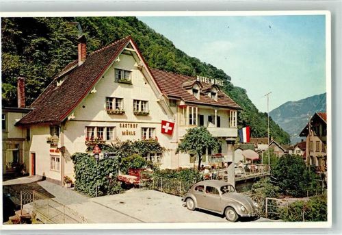 Mühlehorn Gasthaus Pension Mühle VW Käfer