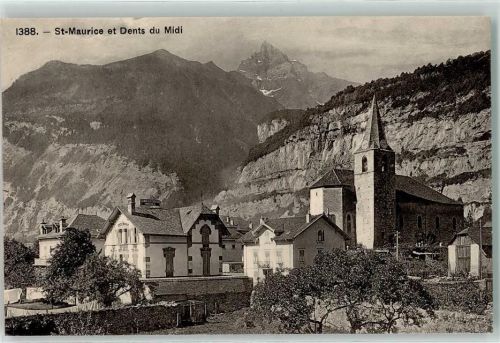 St-Maurice Zahn des Midi
