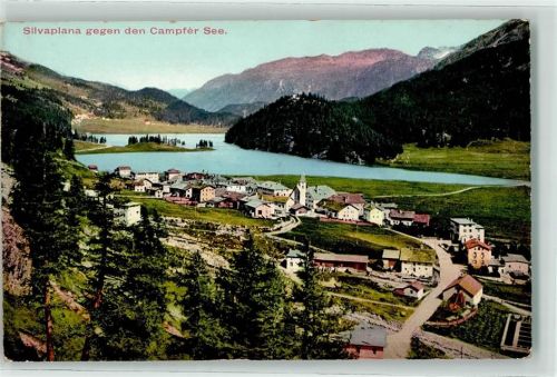 Silvaplana gegen den Campfer See