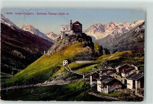 Tarasp 1915 Unter Engadin Schloss
