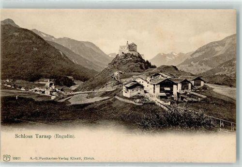 Tarasp 1905 Schloss