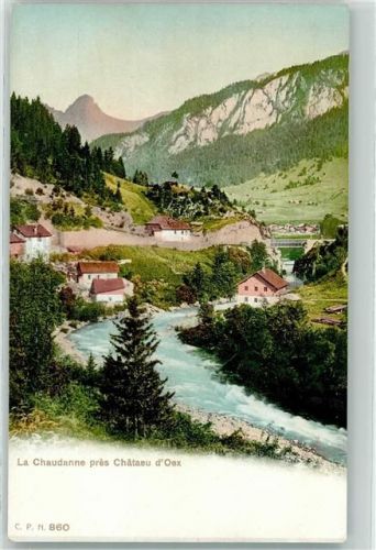 Rossinière le Chaudanne pres Chataeu d`Oex
