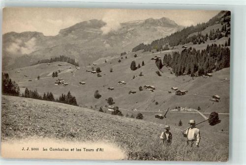 La Comballaz et les tours d`Ay