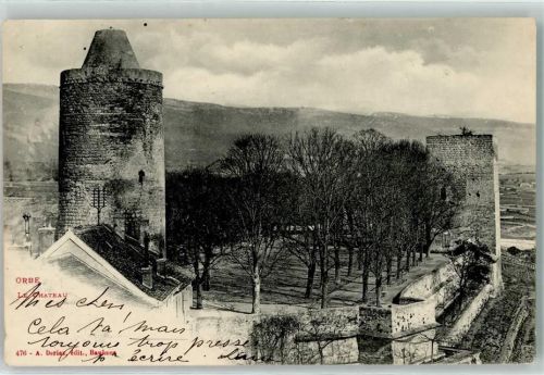 Orbe 1904 le Chateau