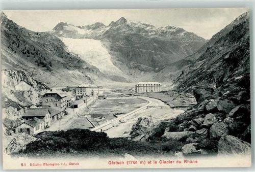 Oberwald Gletsch et le Glacier du Rhone