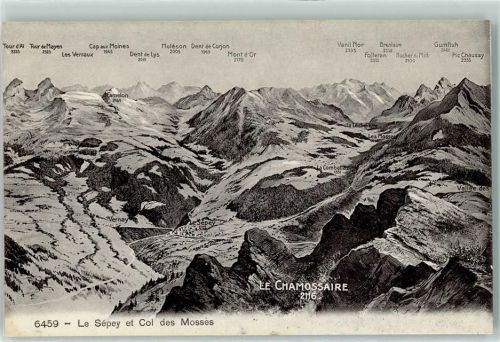 Le Sépey le Chamossaire et Col des Mosses