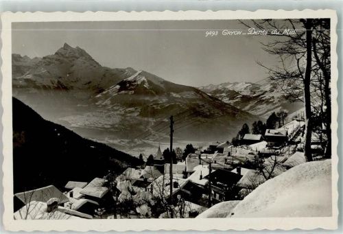 Gryon Winter Dent du Midi