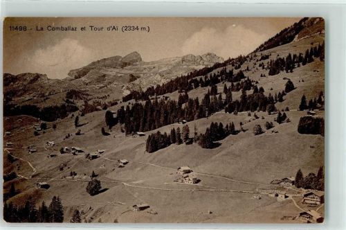 La Comballaz 1913 et Tour d`Ay