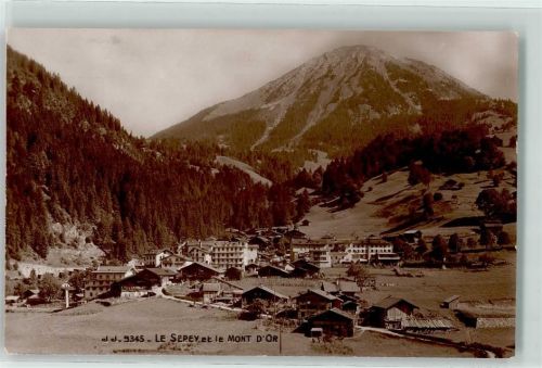 Le Sépey et le Mont D`Or