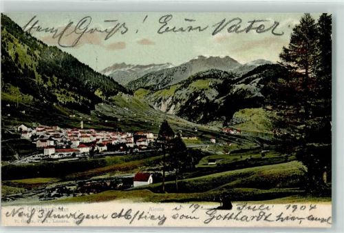 Airolo 1904 Gotthardbahn
