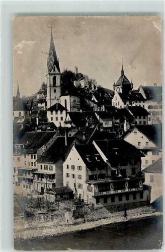 Ennetbaden 1909 Kirche Ort lt. Stempel