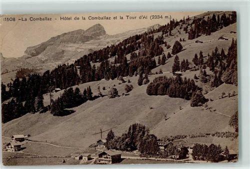 La Comballaz 1911 Hotel Tour d Ai