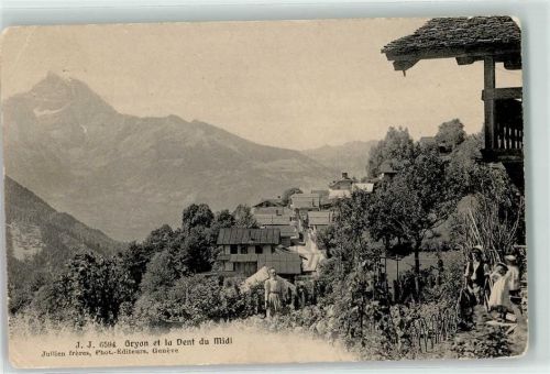 Gryon et la Dent du Midi