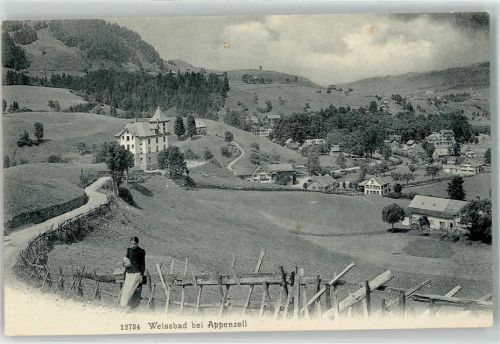 Weissbad 1906 bei Appenzell