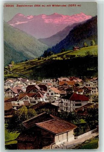 Zweisimmen 1912 Wildstrubel