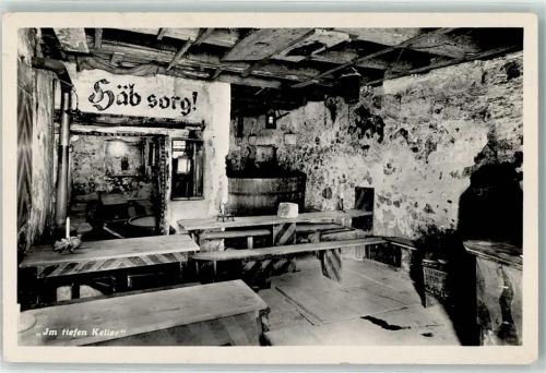 Twann Gasthaus zur Ilge im tiefen Keller