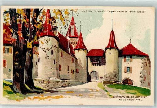 Colombier NE Chateau Chocolats Peter und Kohler