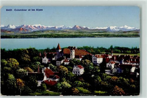 Colombier NE Alpenkette