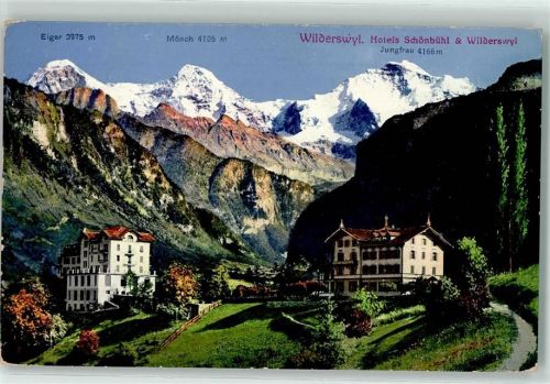 Wilderswil Eiger Mönch Jungfrau
