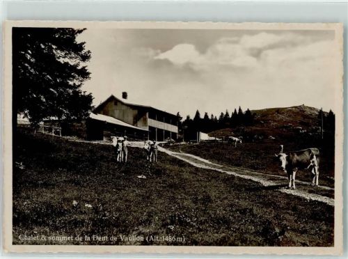 Dent de Vaulion Chalet et sommet