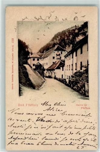 7312 Pfäfers 1899 - Bad