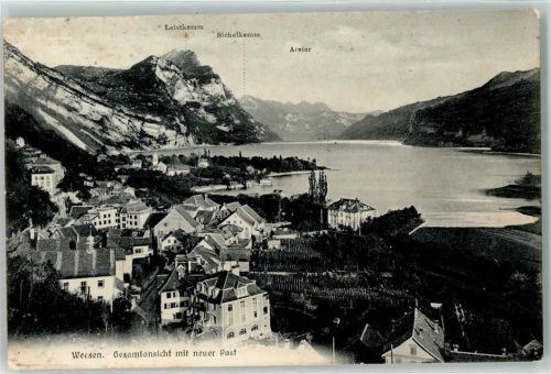 8872 Weesen 1910 - Neue Post