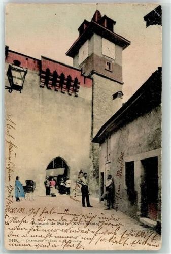 Pully 1908 Kirche