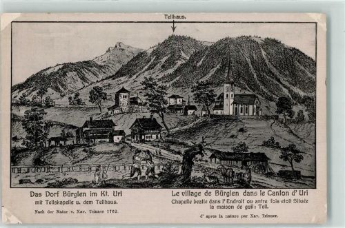 Bürglen UR Tellskapelle Tellhaus