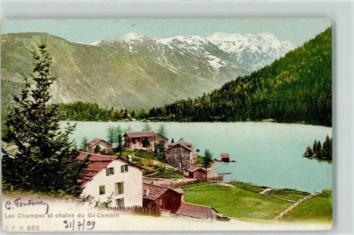 Champex 1909 Chaine du Grand Combin