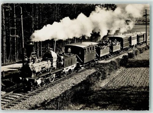 Spanisch Brötli Bahn Dampflok Hundert Jahre Schweizer Eisenbahnen