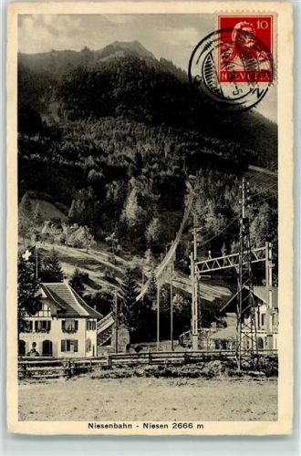 Niesen 1918 Niesenbahn