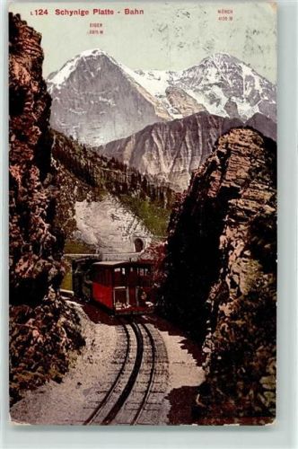 Schynige-Platte-Bahn 1911 Schynige Platte Bahn Eiger Mönch