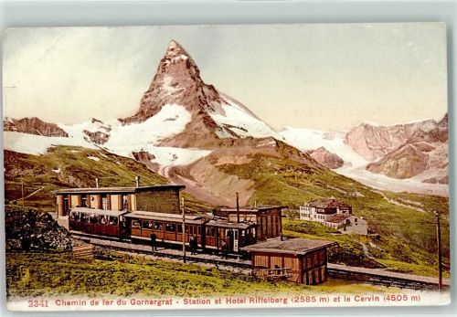 Riffelberg Station Hotel Bergbahn Cervin