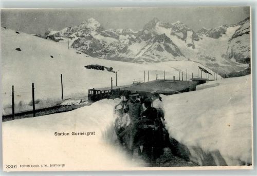 Gornergrat Winter Station Bergbahn