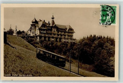 Gurten Kulm 1914 Hotel Elektrische Bergbahn
