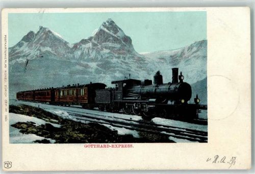 1900 Gotthardbahn Express Winter