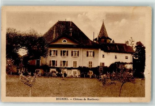 Begnins Chateau de Martheray